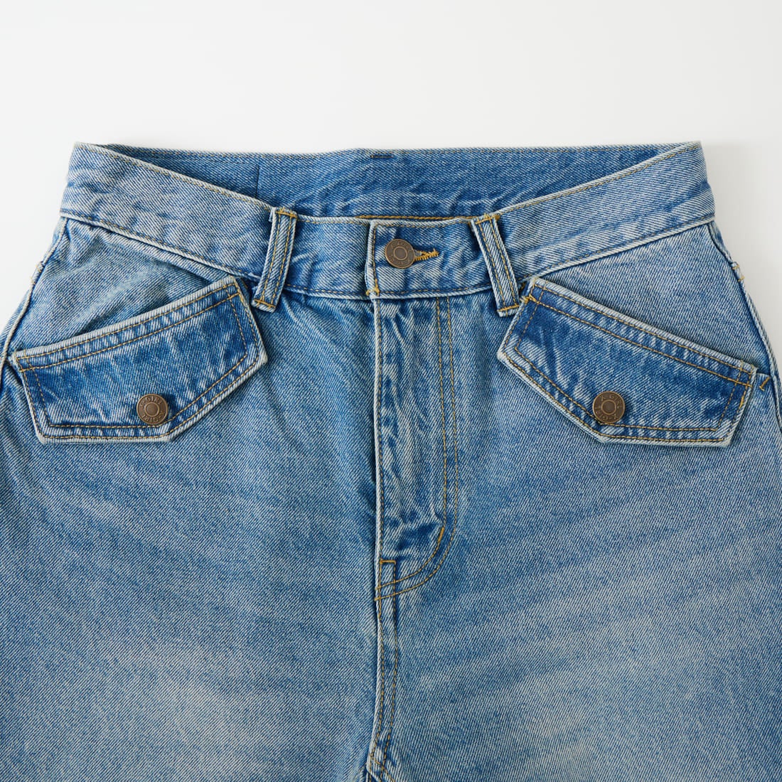 X-girl [エックスガール] フラップポケット ショーツ [105261031007] LTINDIGO