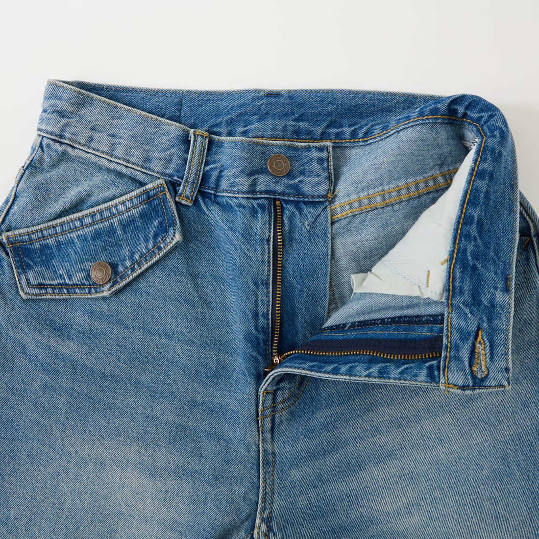 X-girl [エックスガール] フラップポケット ショーツ [105261031007] LTINDIGO