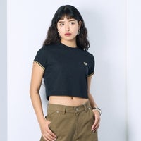 90A BLK/CH&&モデル身長：162cm 着用サイズ：10&&