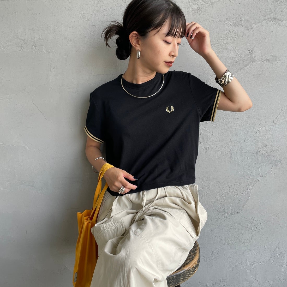 Fred Perry フレッドペリーまとめ売り FRED PERRY [フレッドペリー] ティップドピケTシャツ [G2171