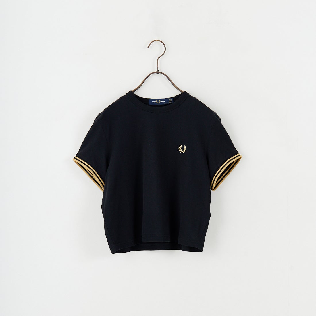 FRED PERRY [フレッドペリー] ティップドピケTシャツ [G2171] 90A BLK/CH
