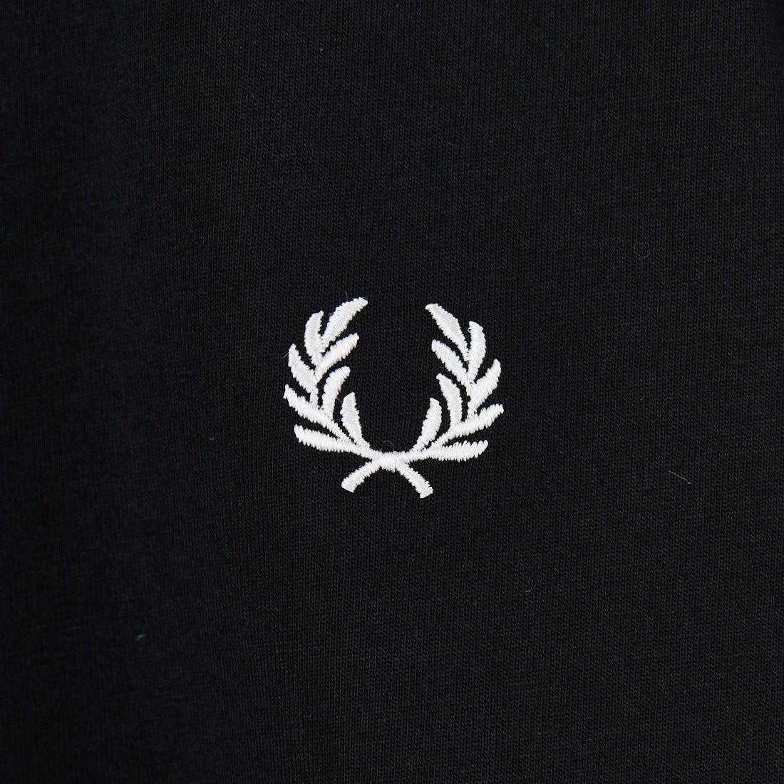 FRED PERRY [フレッドペリー] クロップド リンガーTシャツ [G9163] 102 BLACK
