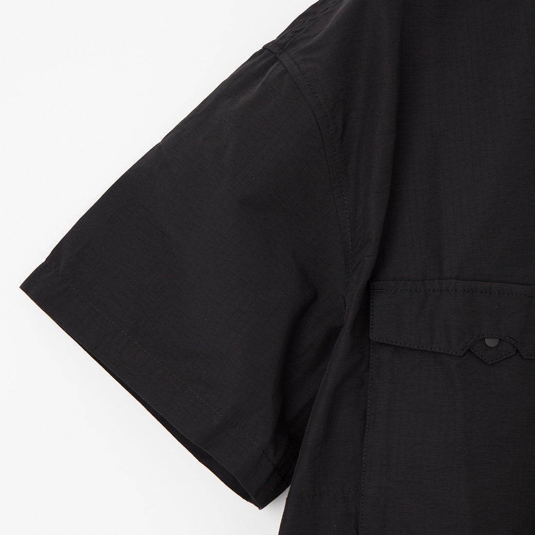 HAVEOFFDUTY [ハブオフデューティ] リップストップハイカーハーフスリーブシャツ [HOD26-01-ST002] BLACK