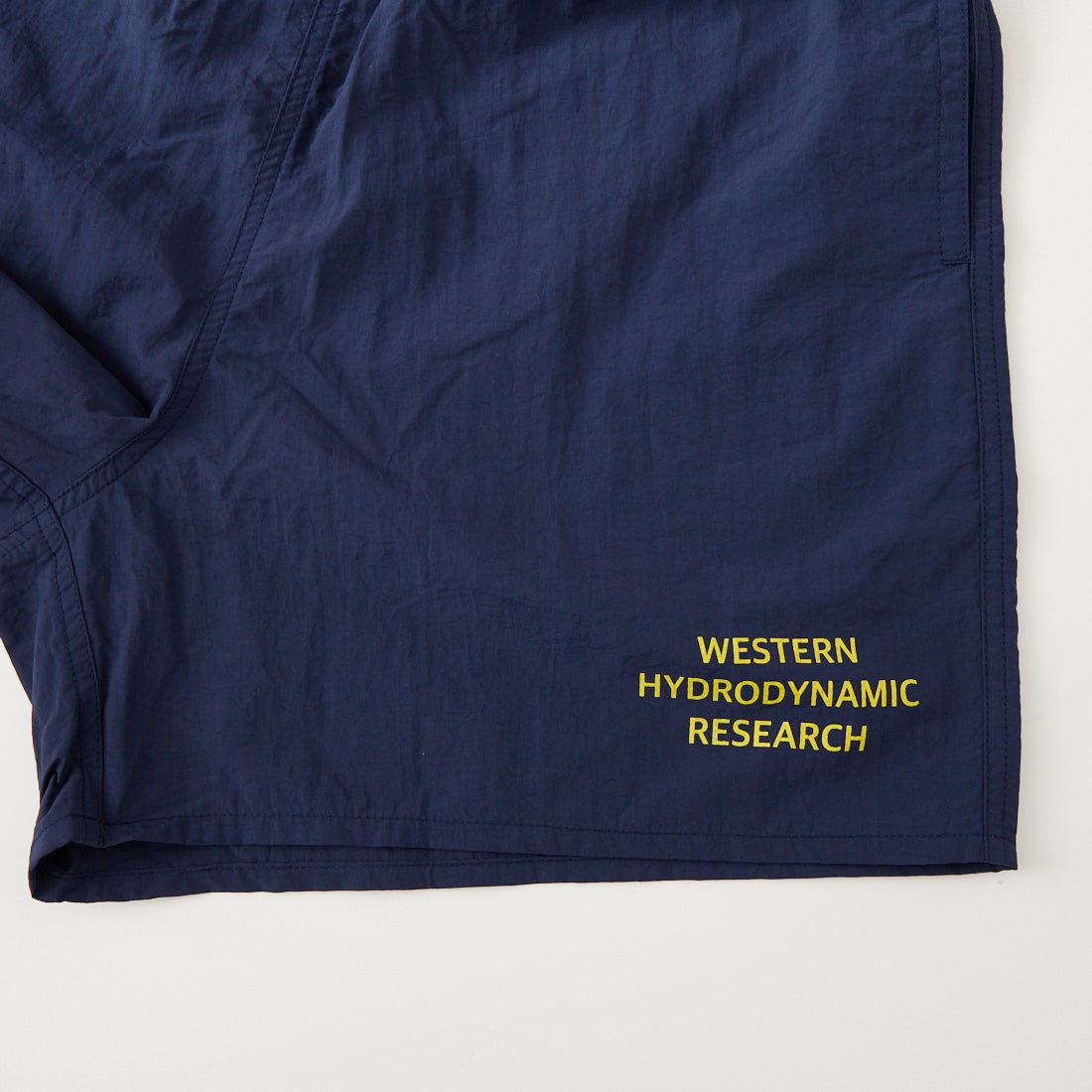 WHR [ダブルエイチアール] WORKER ナイロンショーツ [WHR-WORKER-NYLON-JSH] NVY/YEL