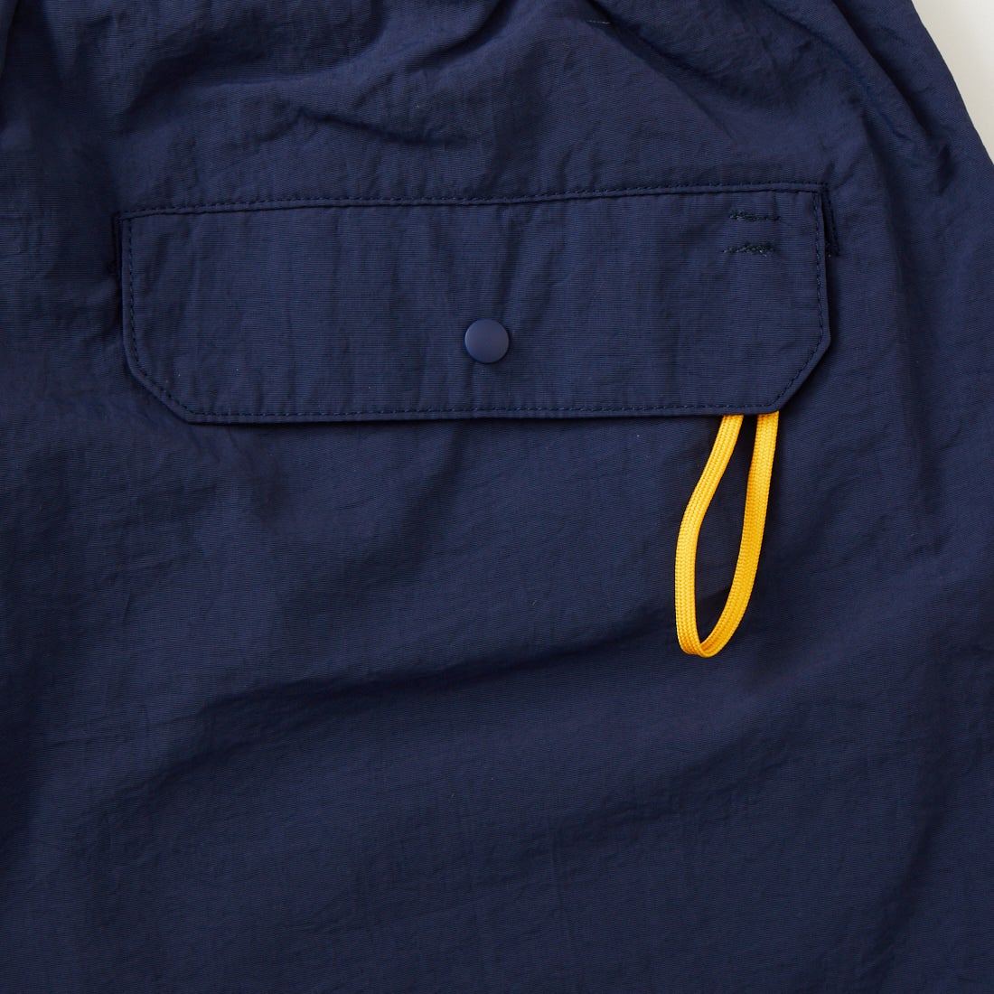 WHR [ダブルエイチアール] WORKER ナイロンショーツ [WHR-WORKER-NYLON-JSH] NVY/YEL