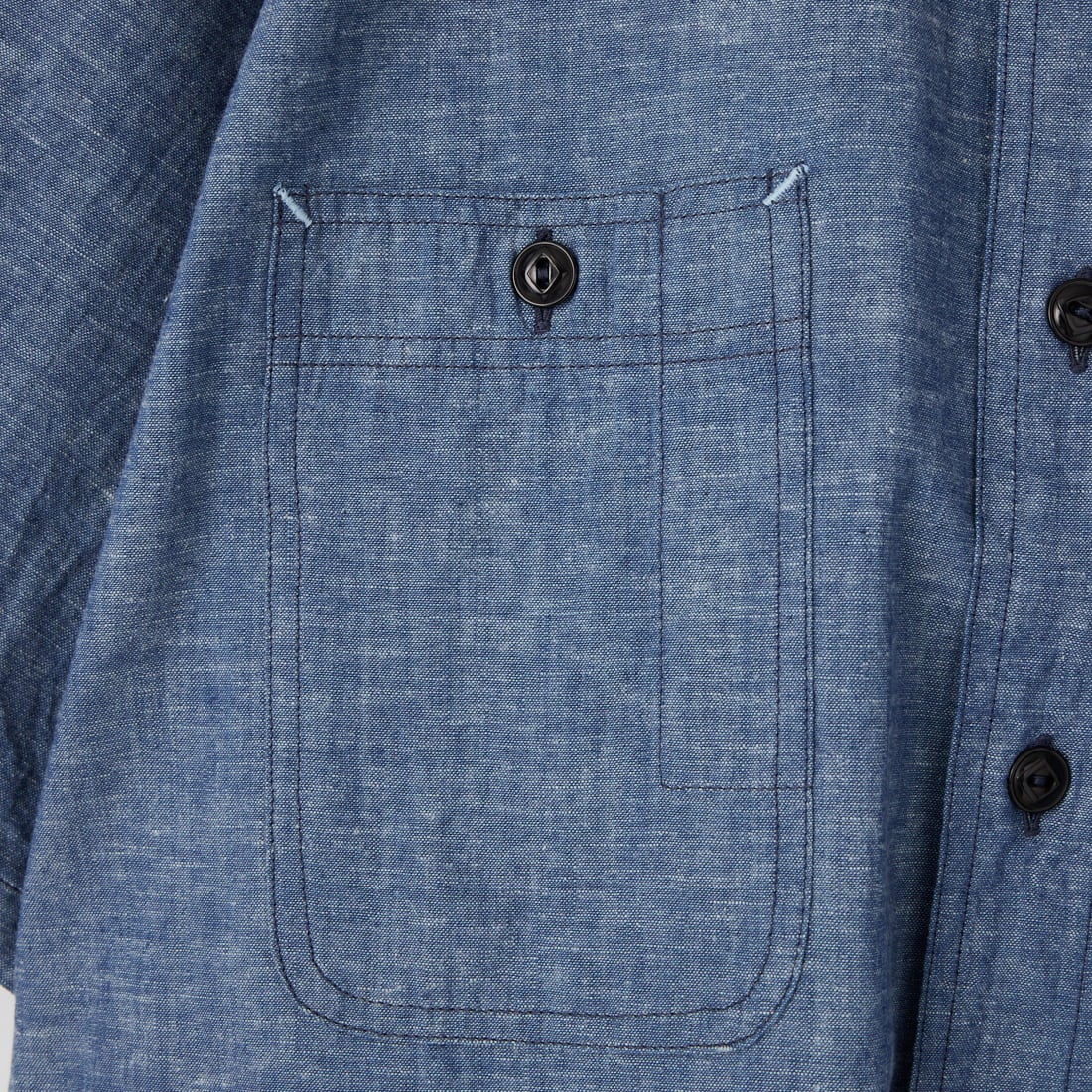 BIG YANK [ビッグヤンク] Y1942 ショートスリーブ シャンブレーシャツ [602-261-05] 400 INDIGO