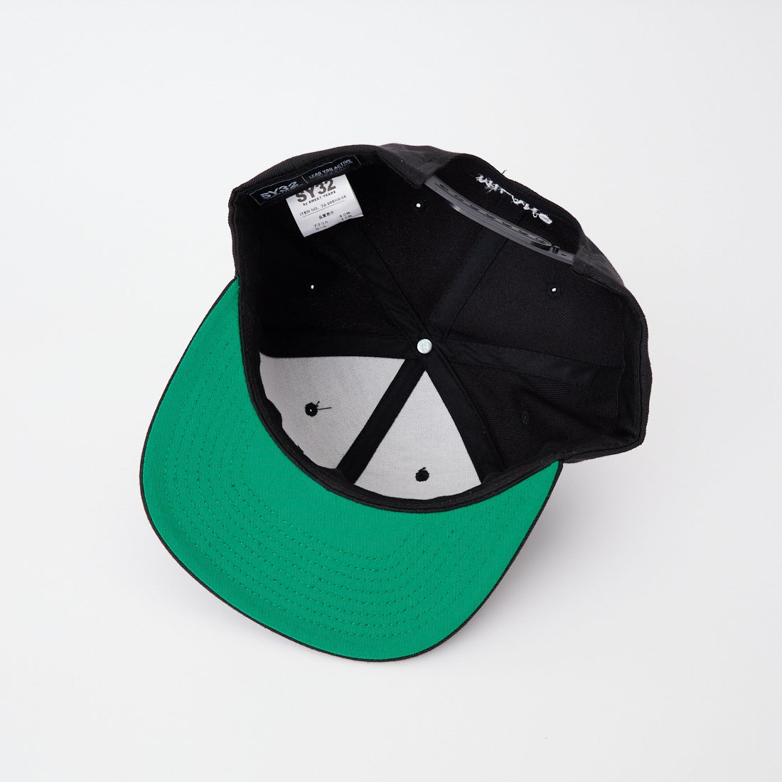 SY32 [エスワイサーティトゥ] ハートミックスロゴ スナップバックキャップ [32-26SN9-08] BLACK