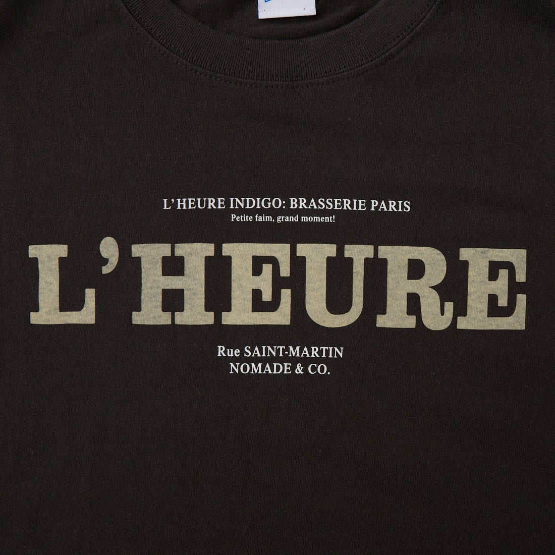 Tricomer [トリコメル] ロゴプリントTシャツ [TCMR-VTG-26002] FADE BLACK