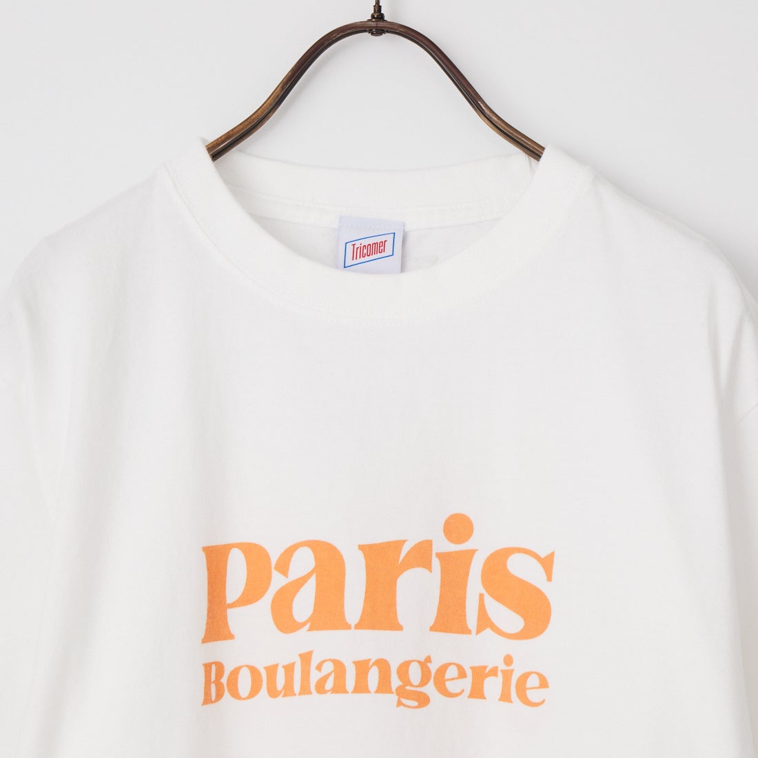 Tricomer [トリコメル] ロゴプリントTシャツ [TCMR-VTG-26004] WHITE