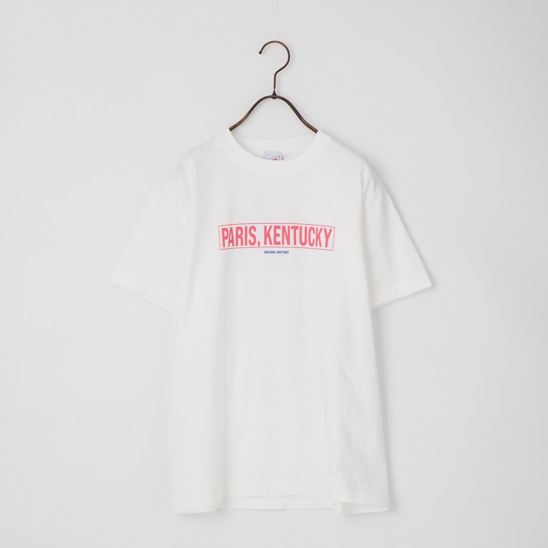 Tricomer [トリコメル] ロゴプリントTシャツ [TCMR-VTG-26009] WHITE