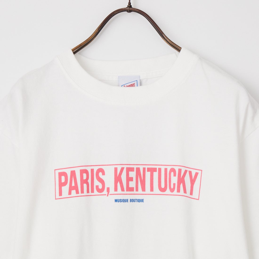 Tricomer [トリコメル] ロゴプリントTシャツ [TCMR-VTG-26009] WHITE