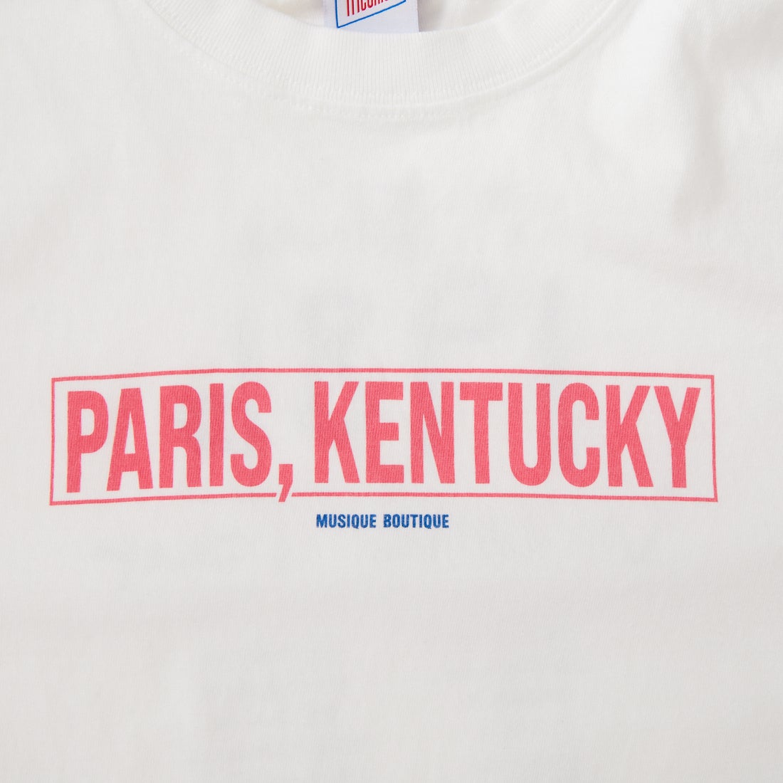 Tricomer [トリコメル] ロゴプリントTシャツ [TCMR-VTG-26009] WHITE