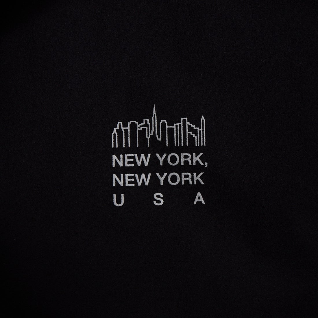 MANHATTAN PORTAGE [マンハッタンポーテージ] 別注 4WAYストレッチ バックプリントTシャツ [26SSMP-IN77-JF] BLACK