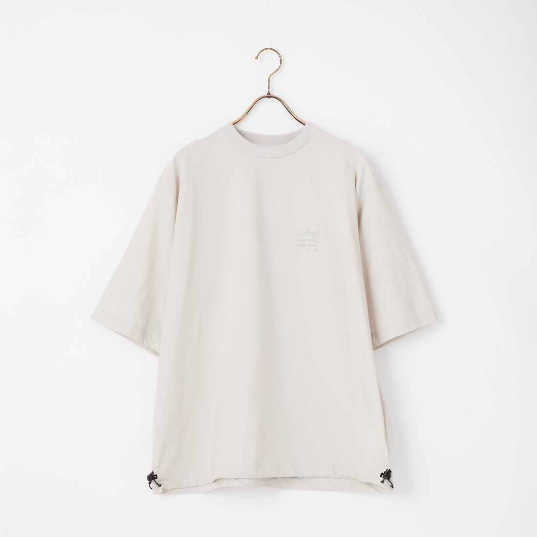 MANHATTAN PORTAGE [マンハッタンポーテージ] 別注 4WAYストレッチ バックプリントTシャツ [26SSMP-IN77-JF] L.GRAY