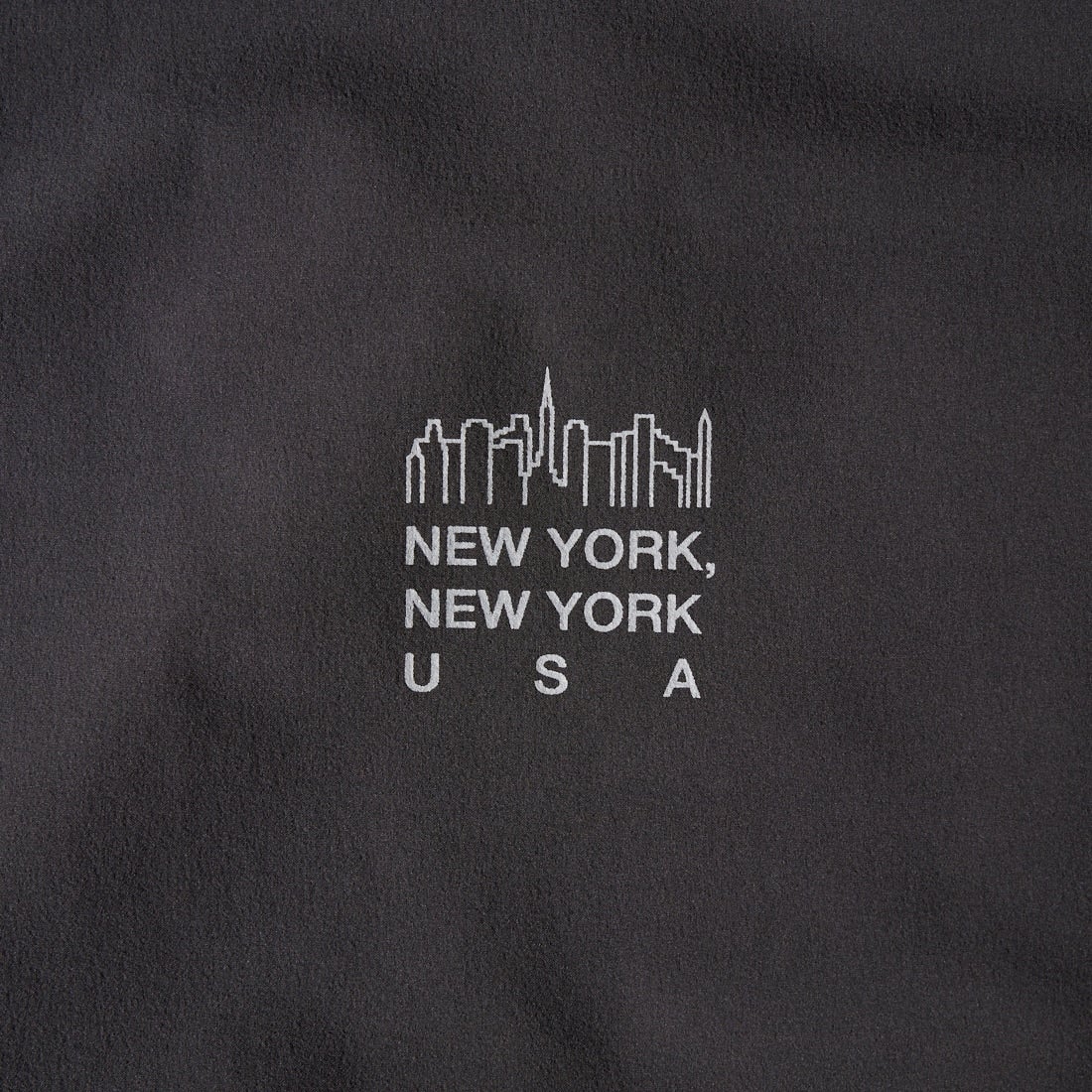 MANHATTAN PORTAGE [マンハッタンポーテージ] 別注 4WAYストレッチ バックプリントTシャツ [26SSMP-IN77-JF] CHARCOAL