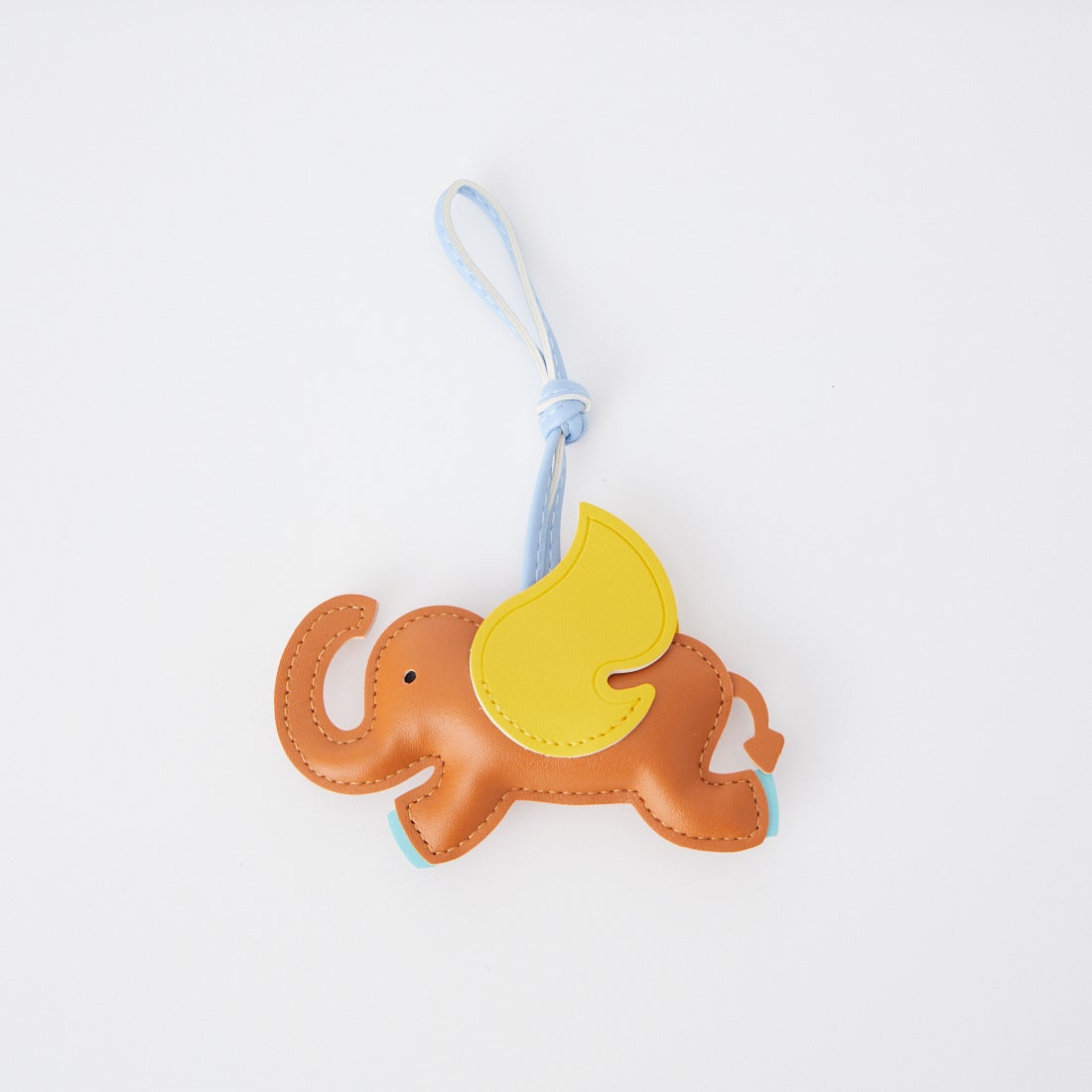 Jeans Factory Clothes [ジーンズファクトリークローズ] ゾウ チャームキーホルダー [9-AC-IN6-1] ﾌﾞﾗｳﾝ