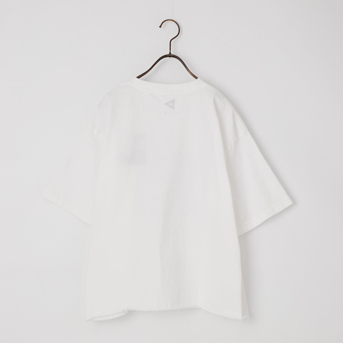 FUNG [ファング] ALL TO WELL カットオフ プリントTシャツ [ALL-TO-WELL] WHITE/BLUE