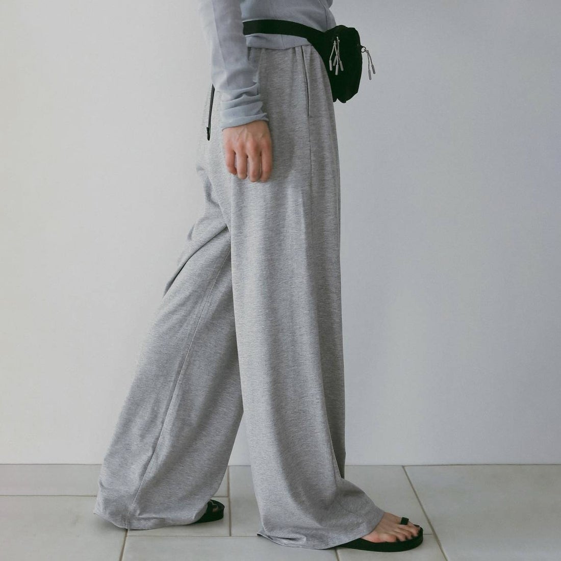 anuke [アンヌーク] カットラフパンツ [62610709] GRY