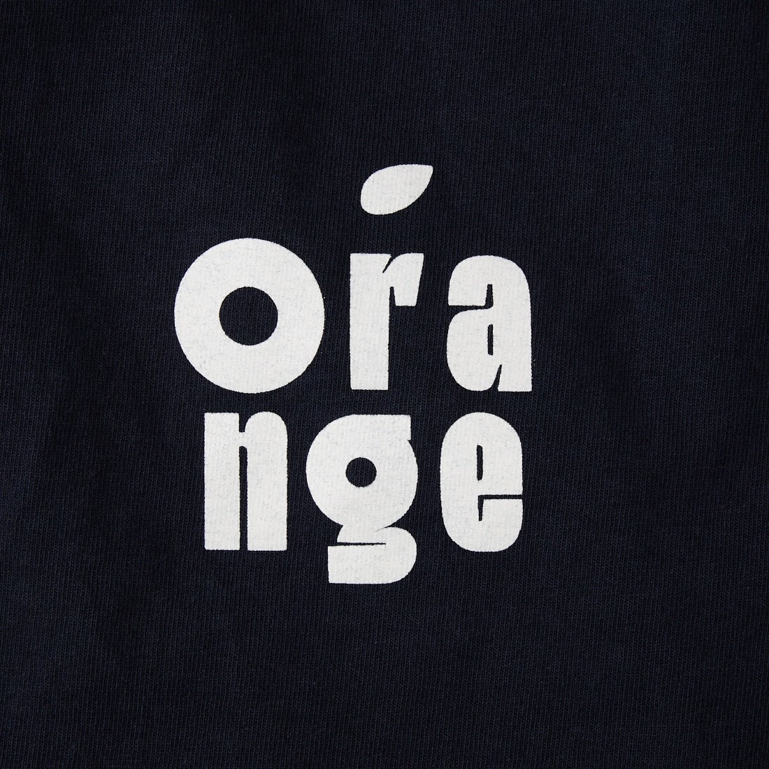 FUNG [ファング] C.ORANGE カットオフ プリントTシャツ [CORANGE] NAVY