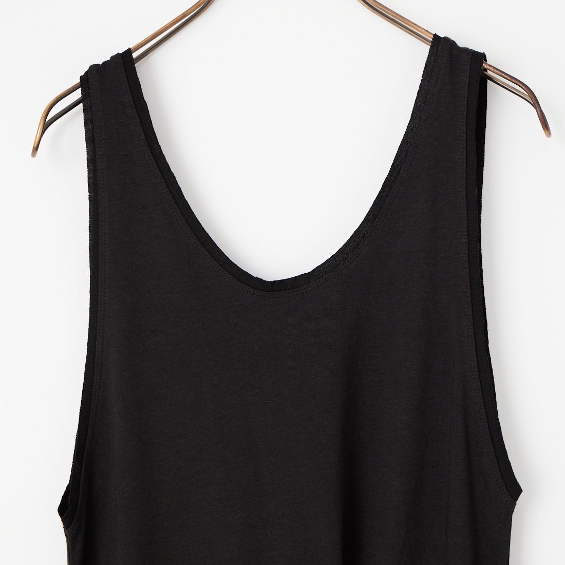 anuke [アンヌーク] スリーブレス カットワンピース [62610310] BLK