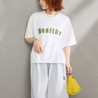 WHT/O.GRN&&モデル身長：158cm 着用サイズ：M&&