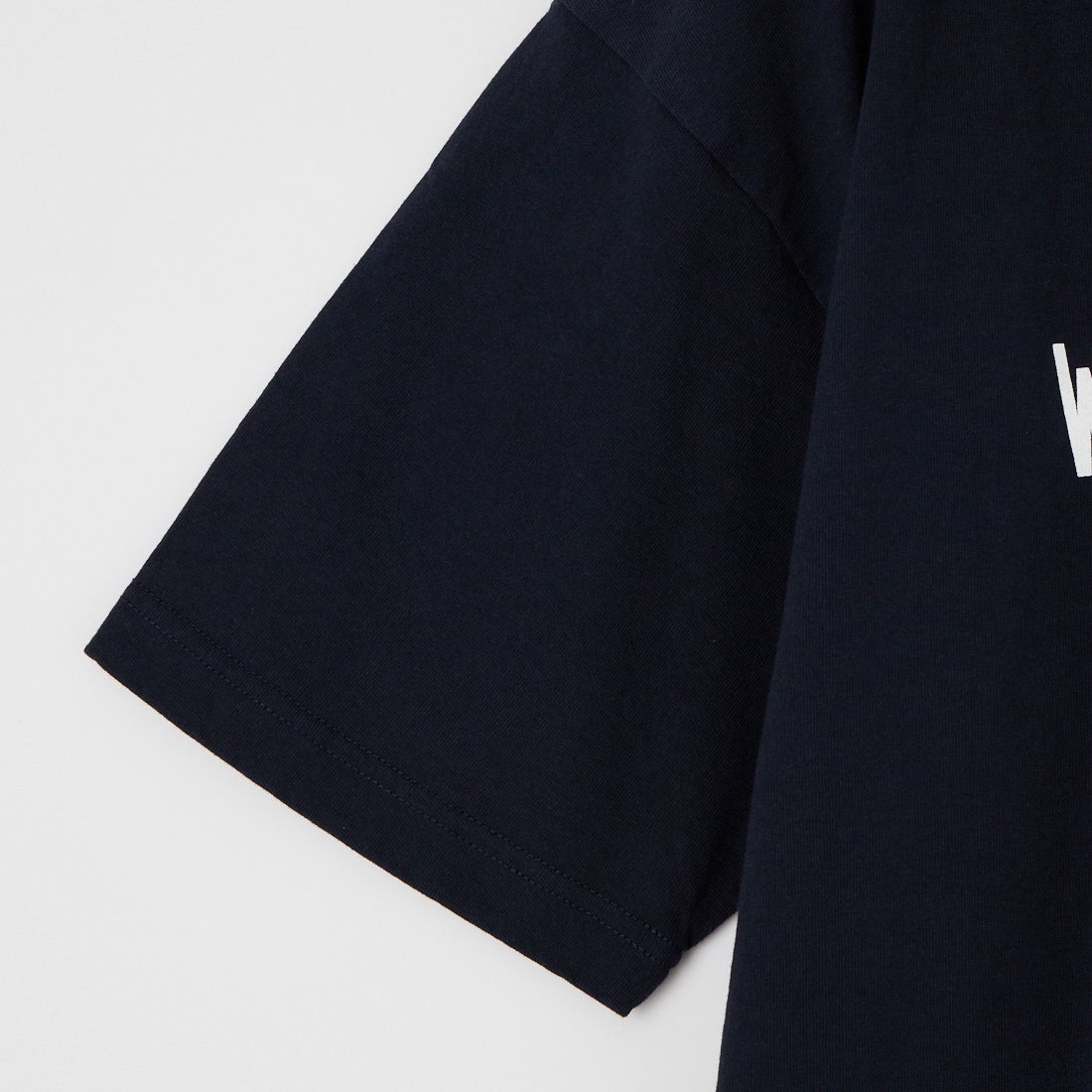 FUNG [ファング] GORGEOUS カットオフ プリントTシャツ [GORGEOUS] NAVY