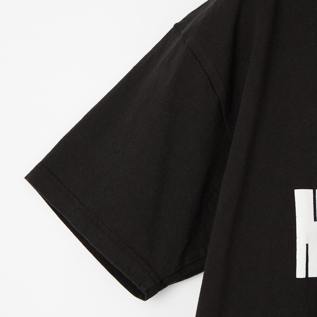 FUNG [ファング] L.A FRONT カットオフ プリントTシャツ [LA-FRONT] BLACK