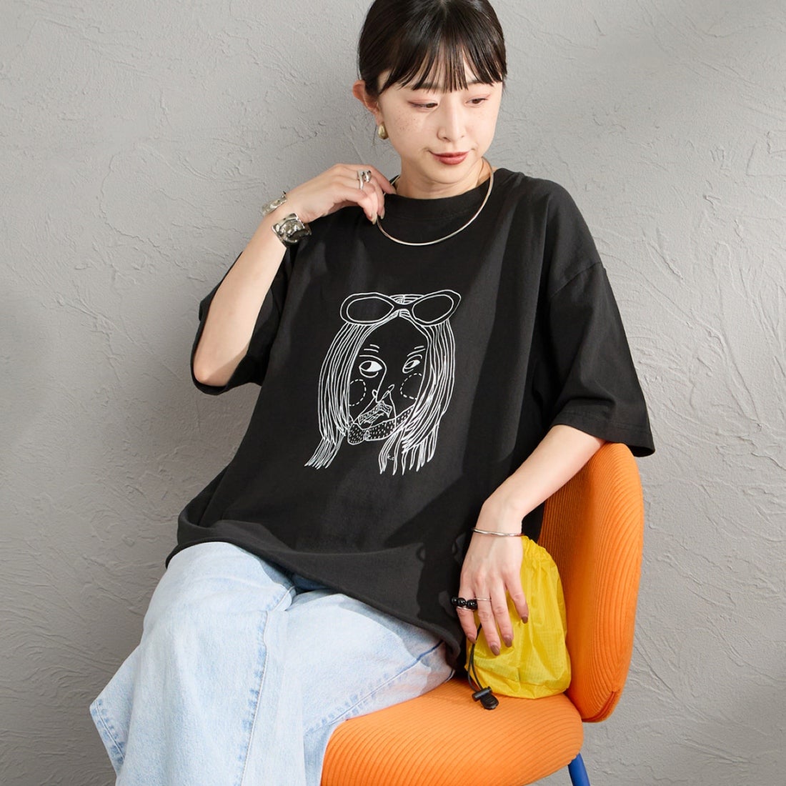 BLACK&&モデル身長：150cm 着用サイズ：M&&