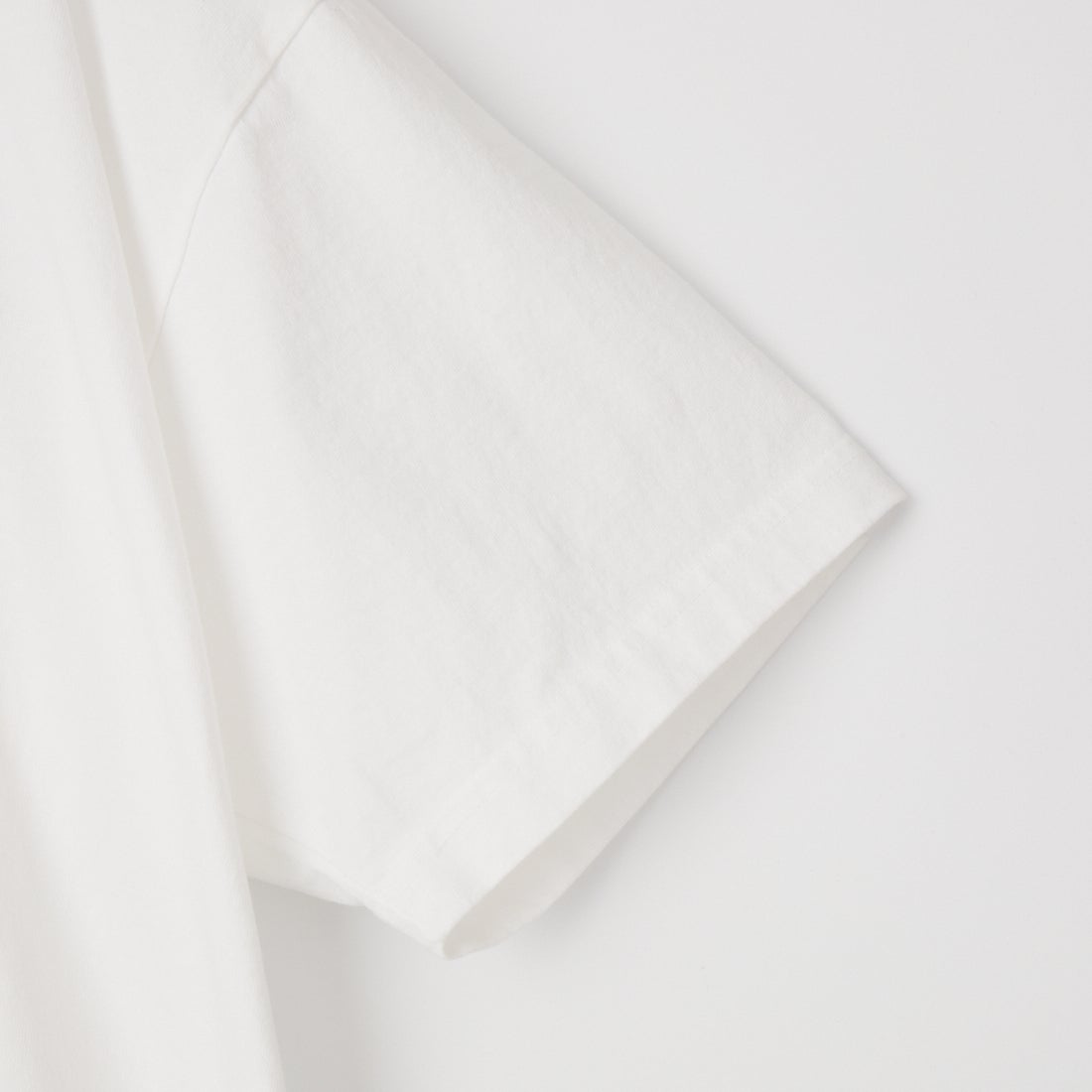 FUNG [ファング] 別注 WEEKEND カットオフ プリントTシャツ [WEEKEND-JF] WHT/SILVER