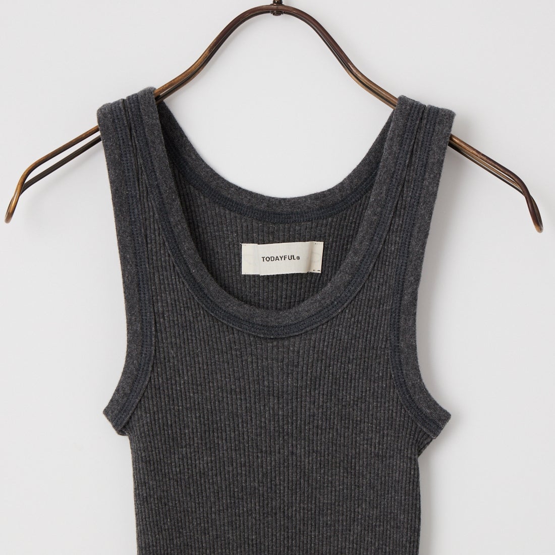 TODAYFUL [トゥデイフル] USEFUL シームレス リブタンクトップ [12610621] C/GRY
