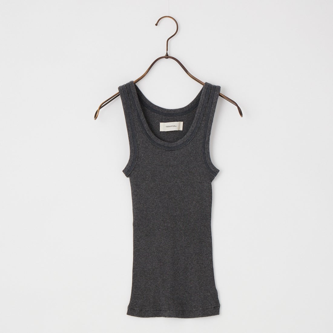 TODAYFUL [トゥデイフル] USEFUL シームレス リブタンクトップ [12610621] C/GRY