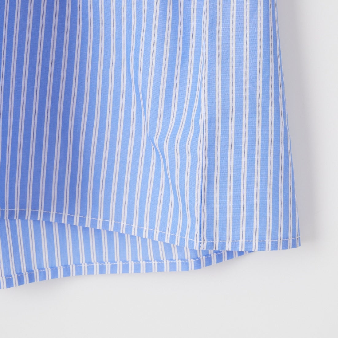 USINE [ユジーヌ] ラッフルカラーフリルブラウス [IN5-SH-6] SAX ST