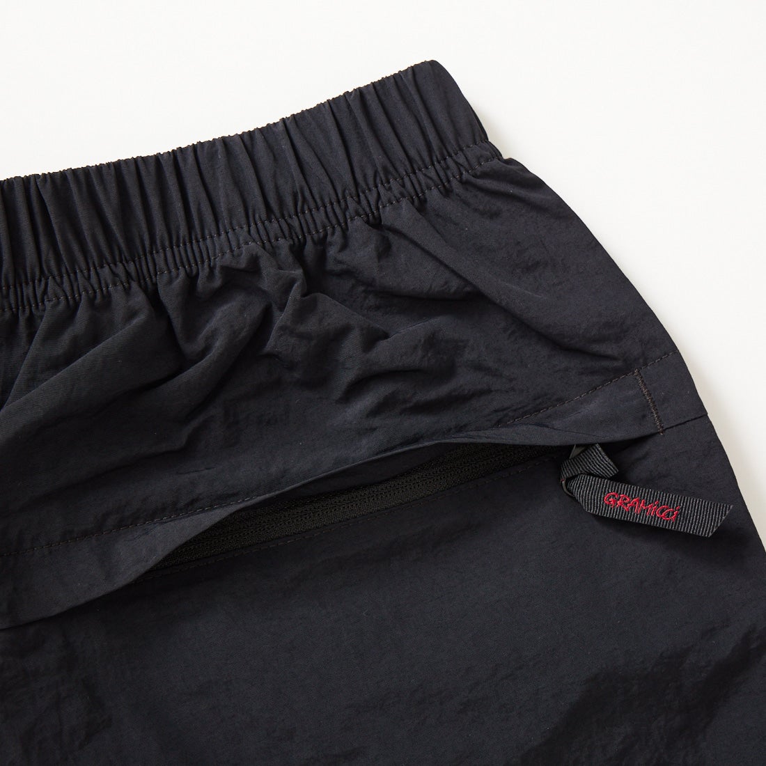 GRAMiCCi [グラミチ] ナイロンパッカブルGショーツ [G6SM-P082] BLACK