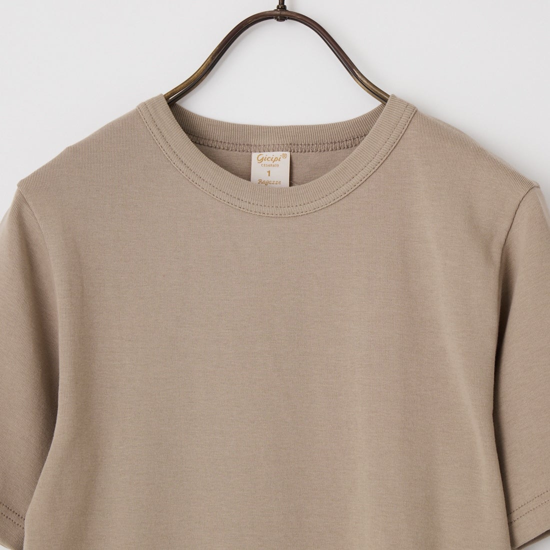GICIPI [ジチピ] CRISTALLO/クリスターッロ クルーネックTシャツ [2613P] PERGAMENA