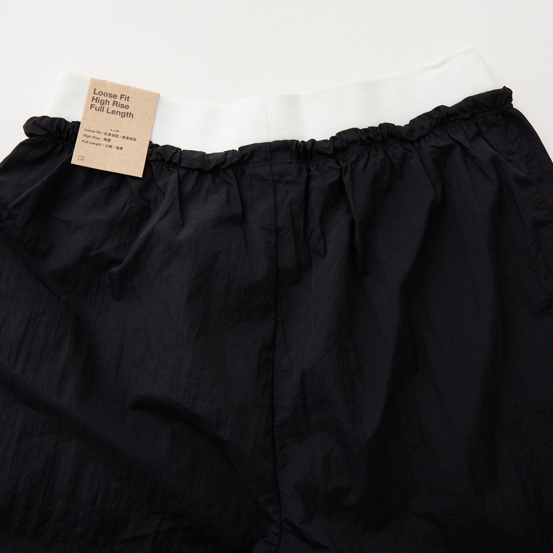 NIKE [ナイキ] ルーズ ハイウエスト パラシュート パンツ [IF0335] 010 BLACK
