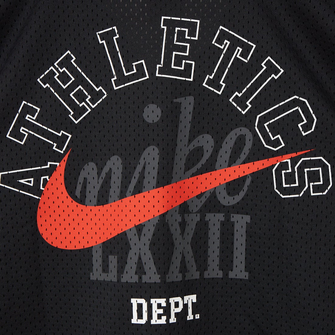 NIKE [ナイキ] オーバーサイズド ヘリテージ クロップド メッシュ ジャージー [IR1651] 010 BLACK