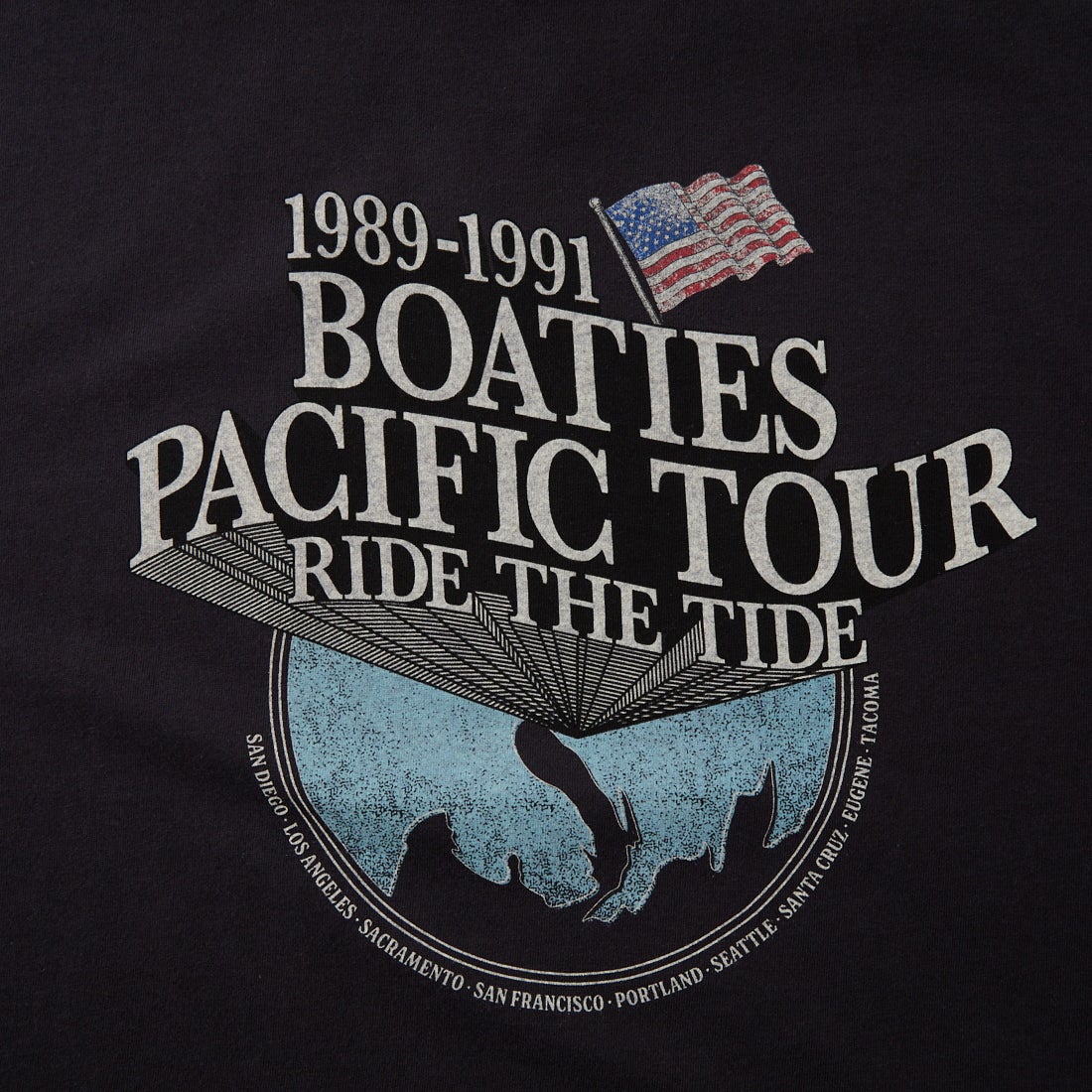 THE SHINZONE [ザ シンゾーン] BOATIES ツアーTシャツ [26MMSCU08] 06 GRAY