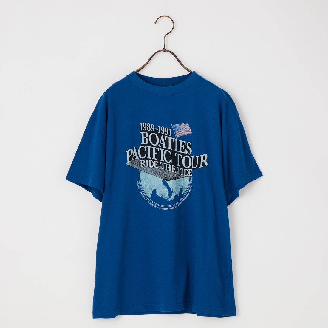 THE SHINZONE [ザ シンゾーン] BOATIES ツアーTシャツ [26MMSCU08] 83 BLUE