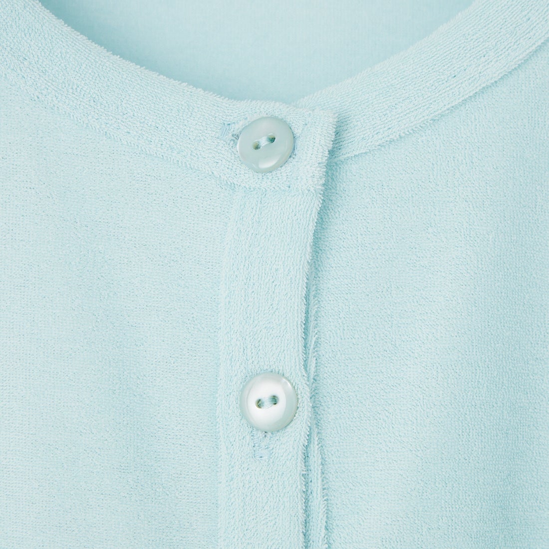 THE SHINZONE [ザ シンゾーン] パイル ハーフスリーブ カーディガン [26MMSCU03] 83 BLUE