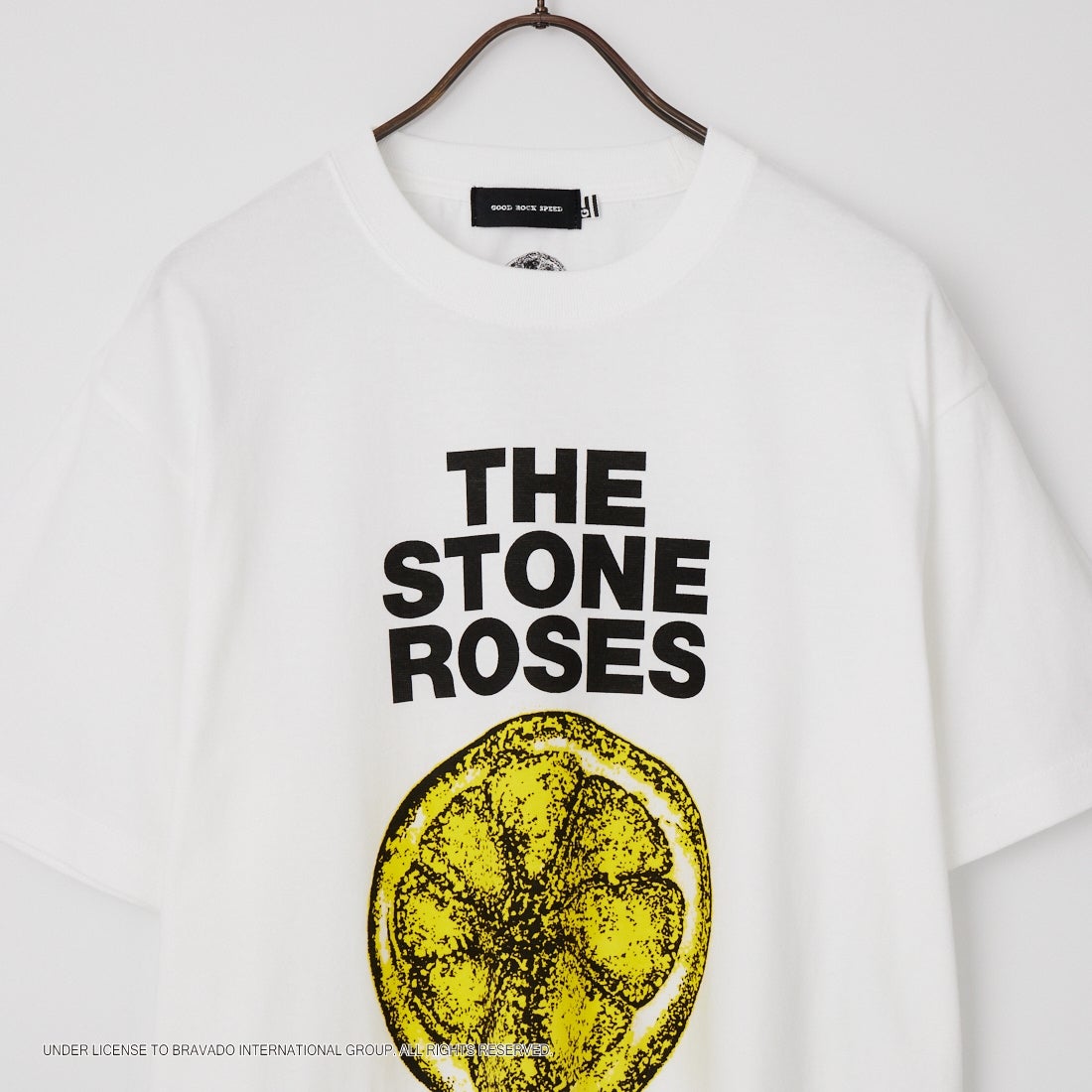 GOOD ROCK SPEED [グッドロックスピード] THE STONE ROSES プリントTシャツ [26TSR002W] WHITE