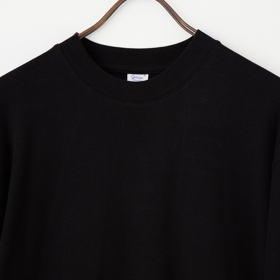 GICIPI [ジチピ] TONNO/トーンノ クルーネックTシャツ [2603P] NERO