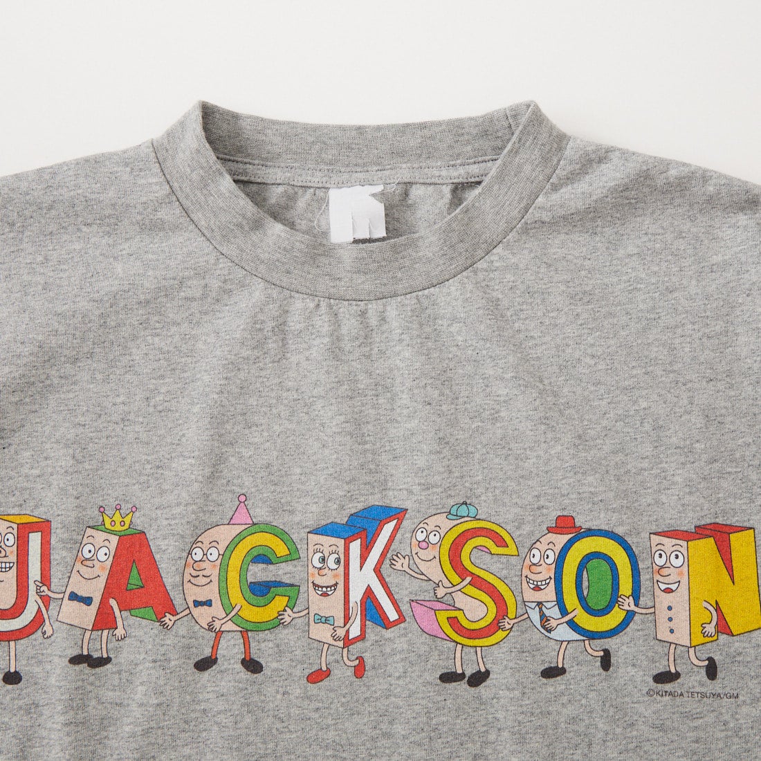 JACKSON MATISSE [ジャクソンマティス] Pちゃん プリントTシャツ [JM26SS001] GREY