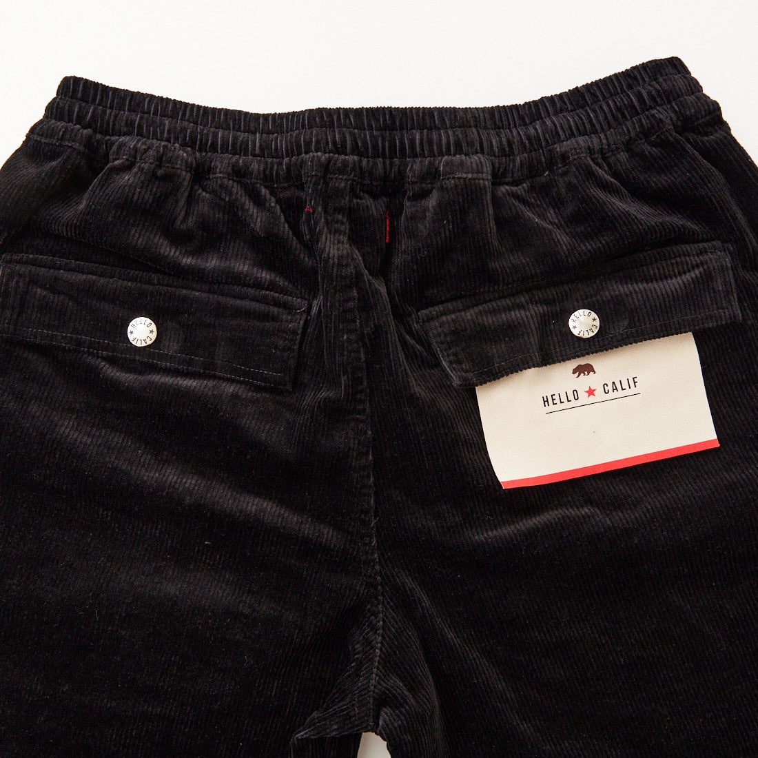 HELLO CALIF [ハローカリフ] サマーコーディロイ ショートパンツ [662330] BLACK