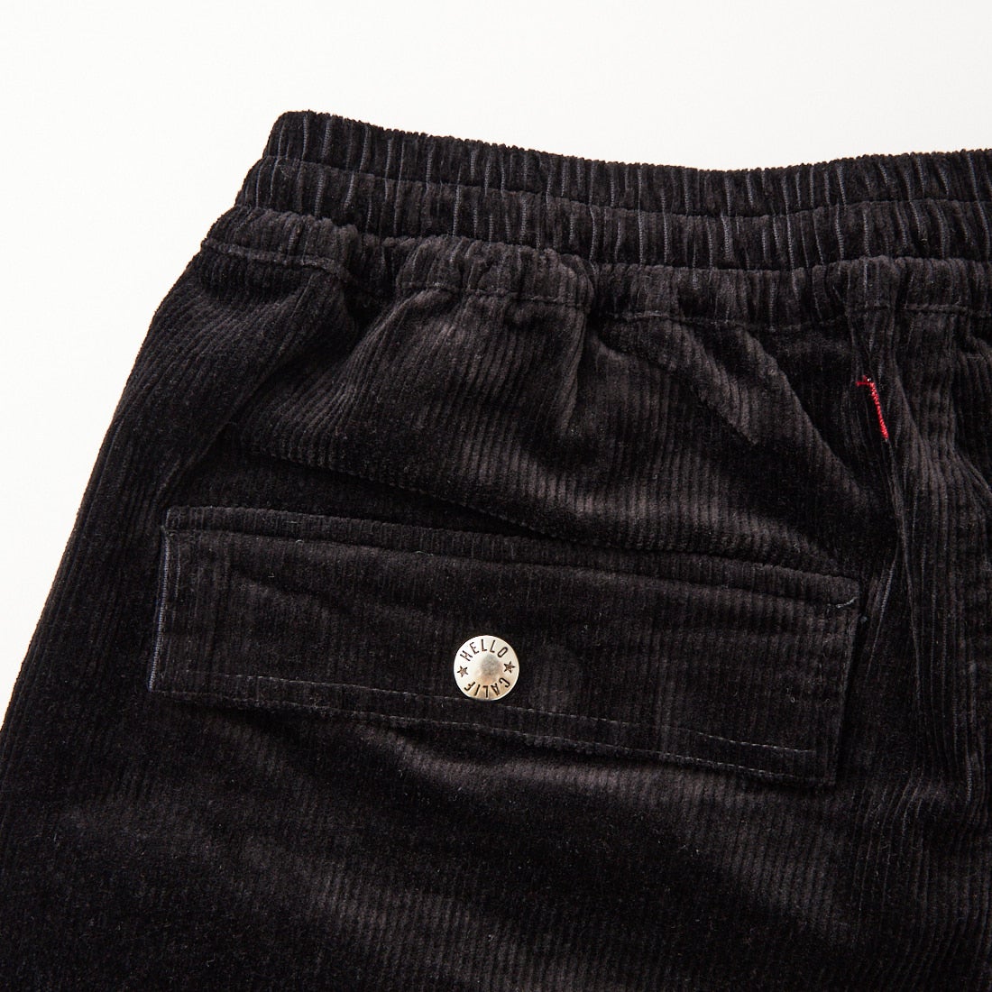 HELLO CALIF [ハローカリフ] サマーコーディロイ ショートパンツ [662330] BLACK