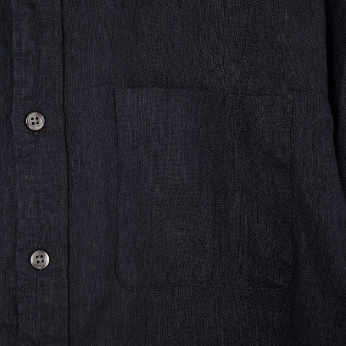 33Degrees [サーティスリーディグリーズ] フレンチリネン 7分袖シャツ [BFQ212] 540 ﾈｲﾋﾞｰ