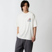 B WHITE&&モデル身長：177cm 着用サイズ：L&&