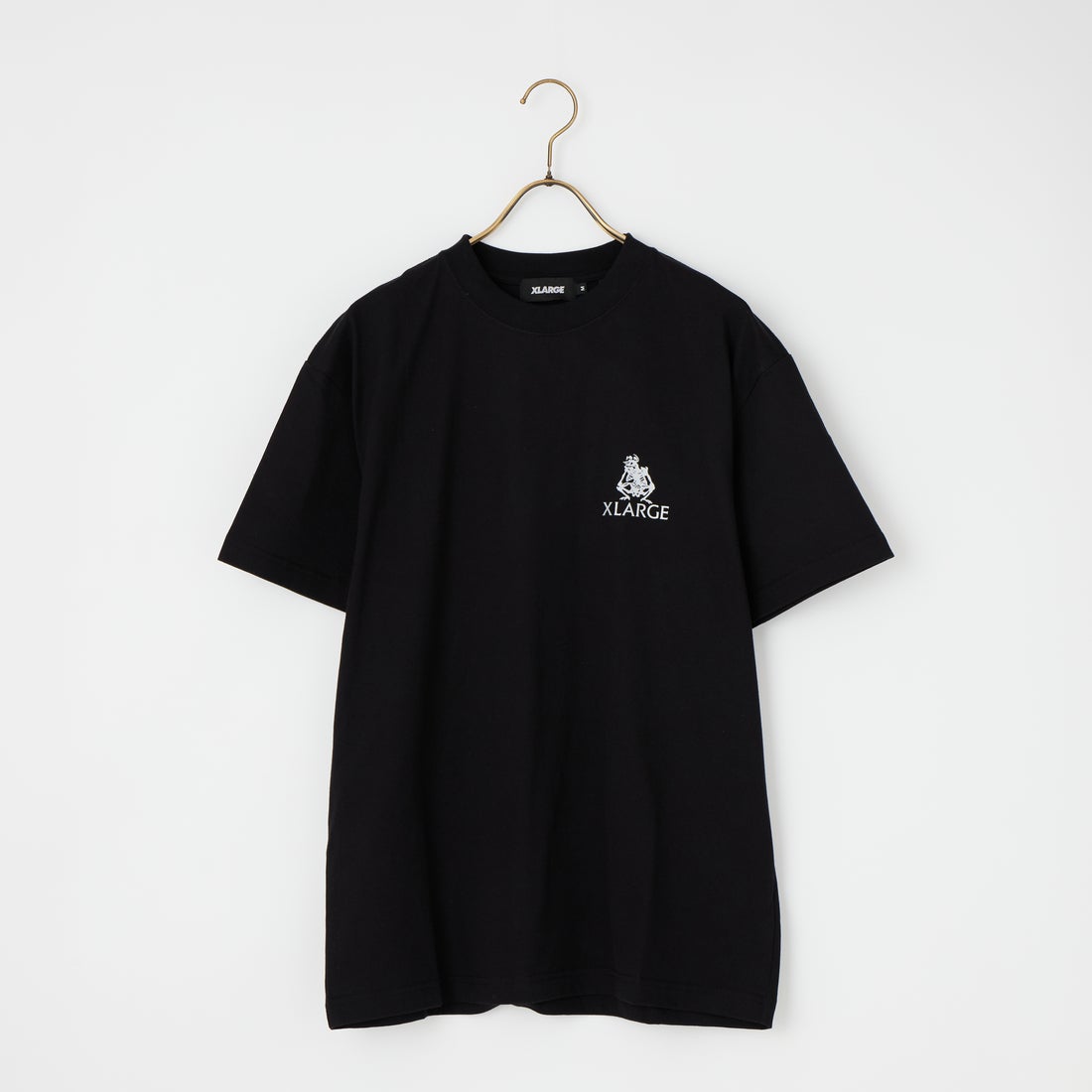 XLARGE [エクストララージ] FOSSIL ショートスリーブTシャツ [101261011019] BLACK