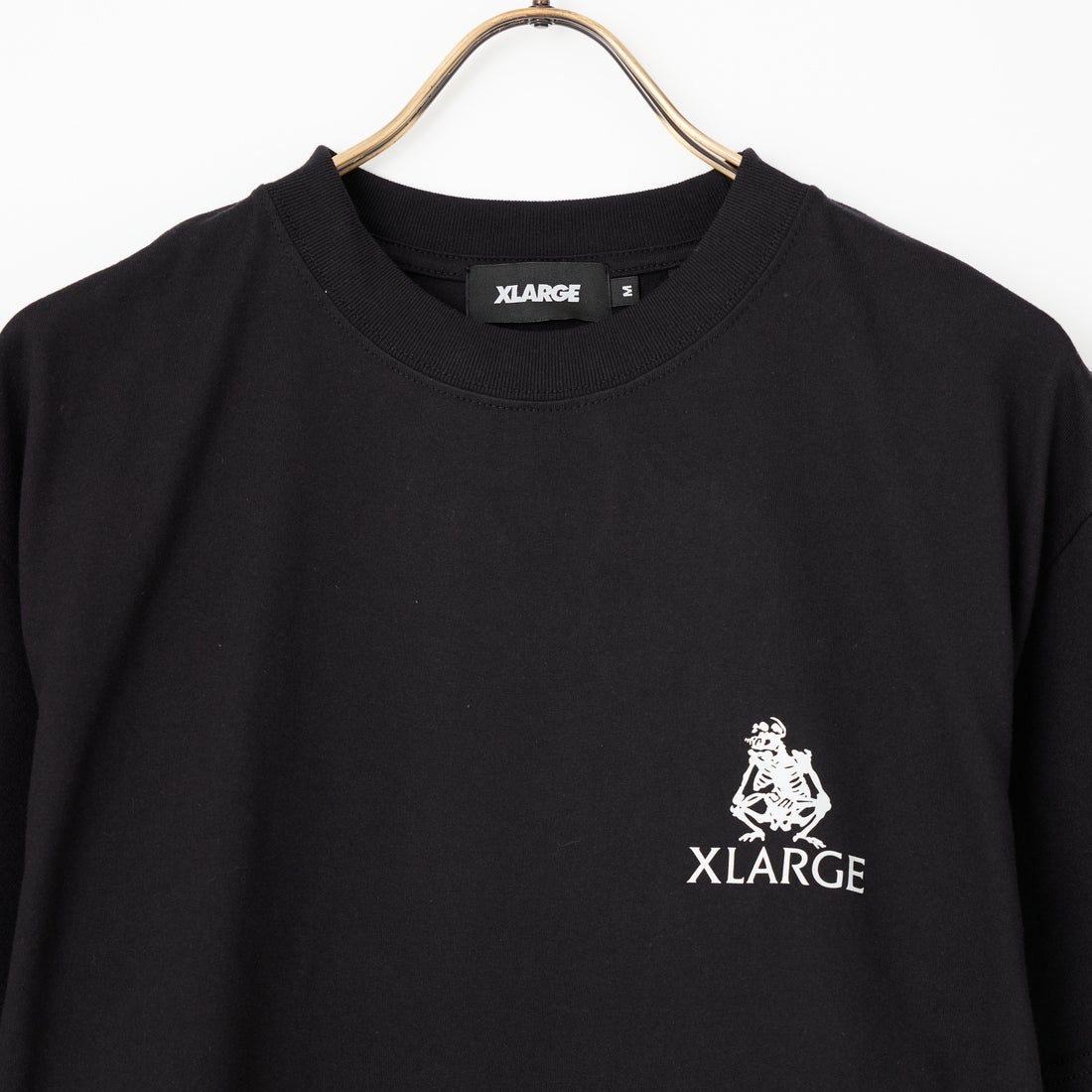 XLARGE [エクストララージ] FOSSIL ショートスリーブTシャツ [101261011019] BLACK