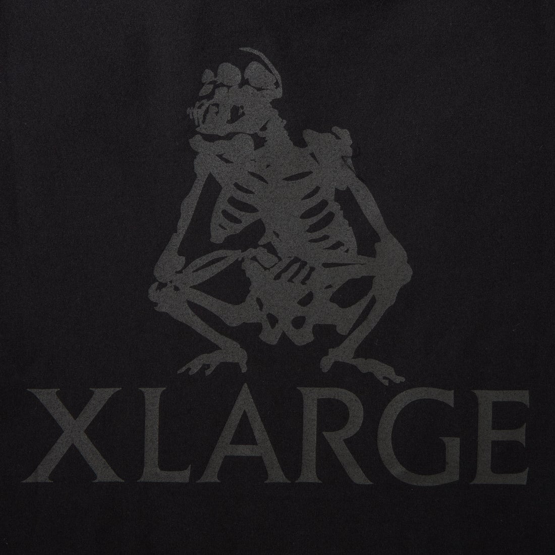 XLARGE [エクストララージ] FOSSIL ショートスリーブTシャツ [101261011019] BLACK