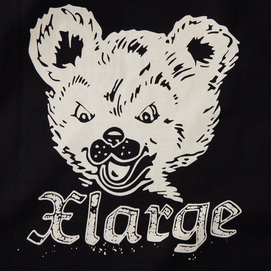 XLARGE [エクストララージ] BEAR ショートスリーブTシャツ [101261011022] BLACK